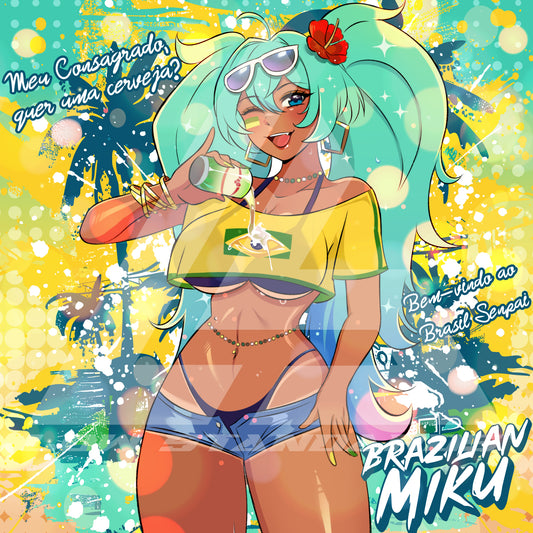 Brazilian Hatsune Miku <3 #97