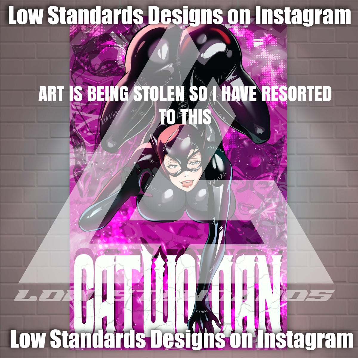 Seductive Catwomen Poster / Wall Banner