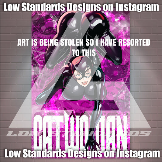 Seductive Catwomen Poster / Wall Banner