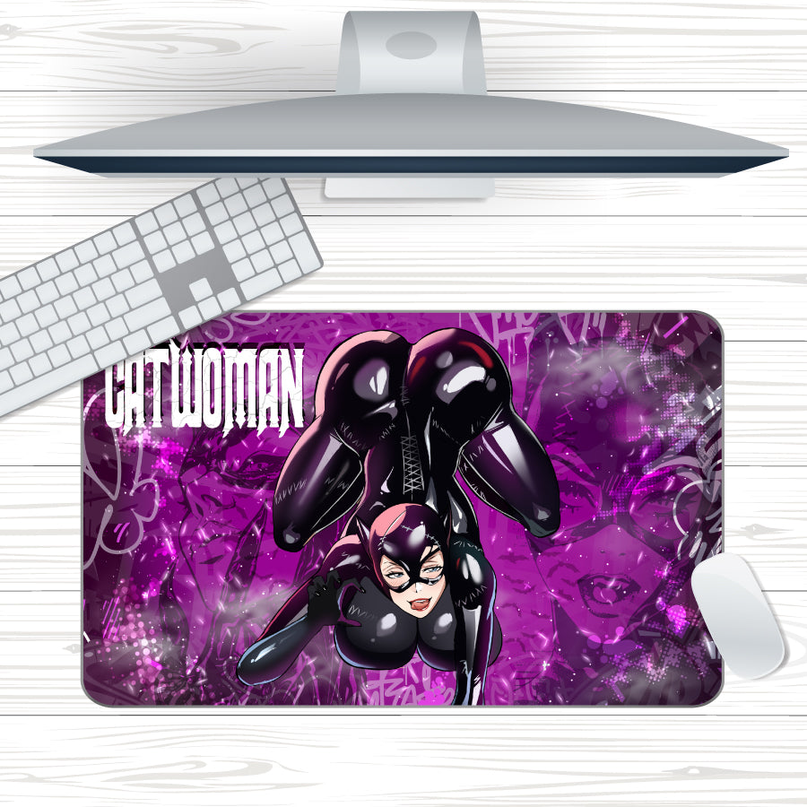 Anime Waifu Catwomen Mousepad
