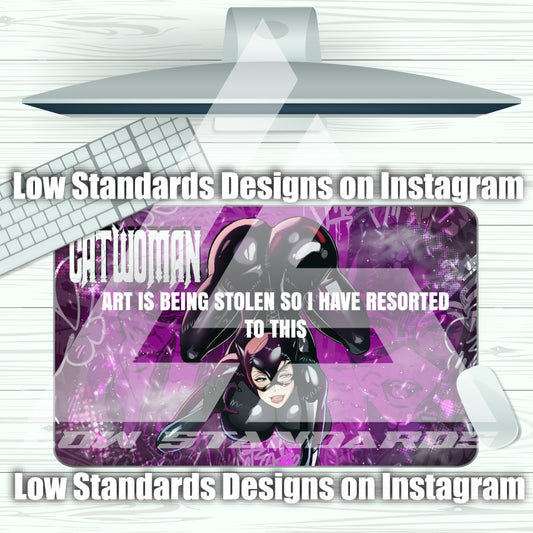 Seductive Catwomen Mousepad