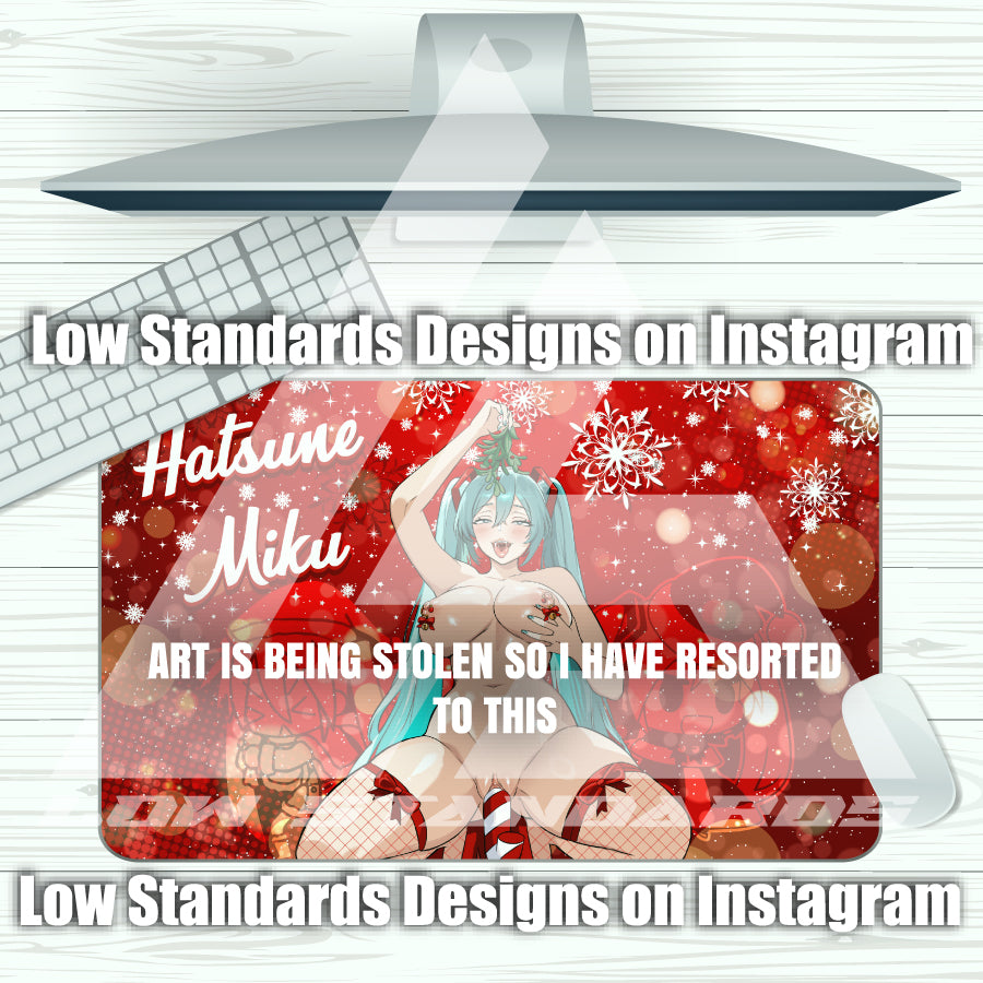 Christmas Miku <3 Mousepad