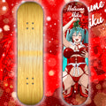 Anime Waifu Skate Deck Christmas Hatsune Miku