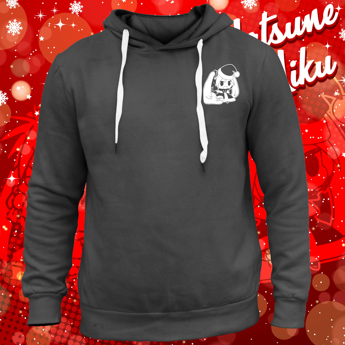 Screen Printed Apparel Christmas Miku