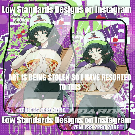 Chuck E Cheese Jane Doe Car Mats