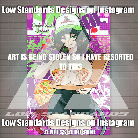 Chuck E Cheese Jane Doe Poster / Wall Banner