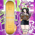 Anime Waifu Skate Deck Pizza Jane Doe