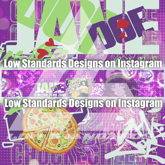 Chuck E Cheese Jane Doe Windshield Banner