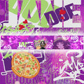 Vehicle Windshield Banner Pizza Jane Doe