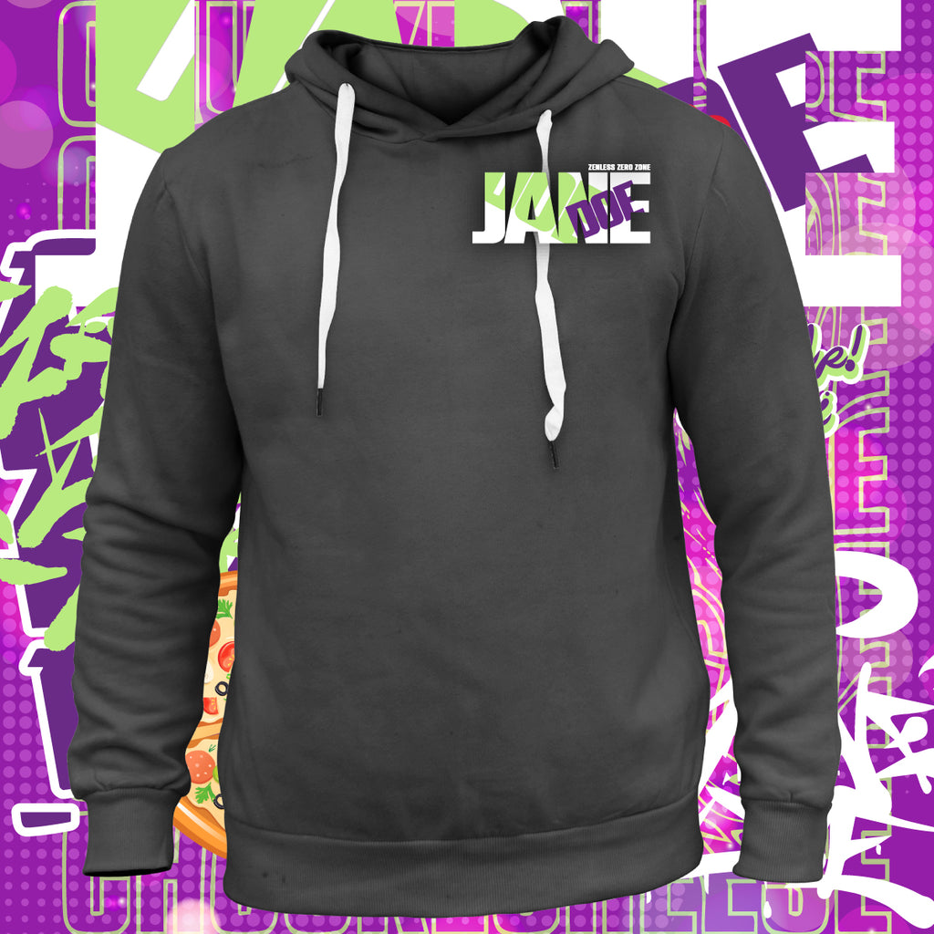 Screen Printed Apparel Pizza Jane Doe