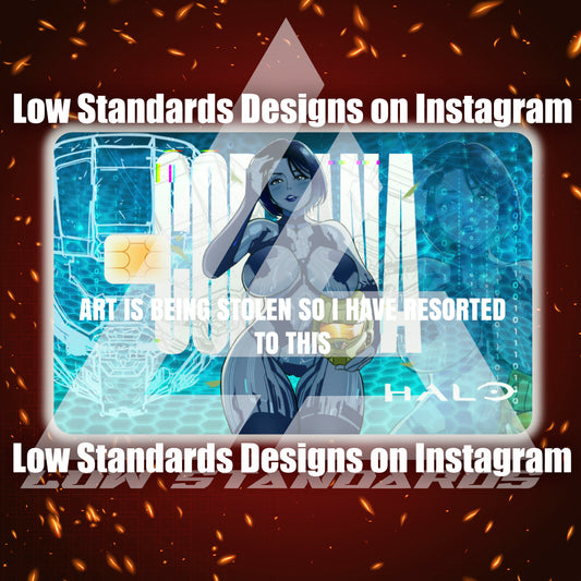 Cortana Credit Card Skin