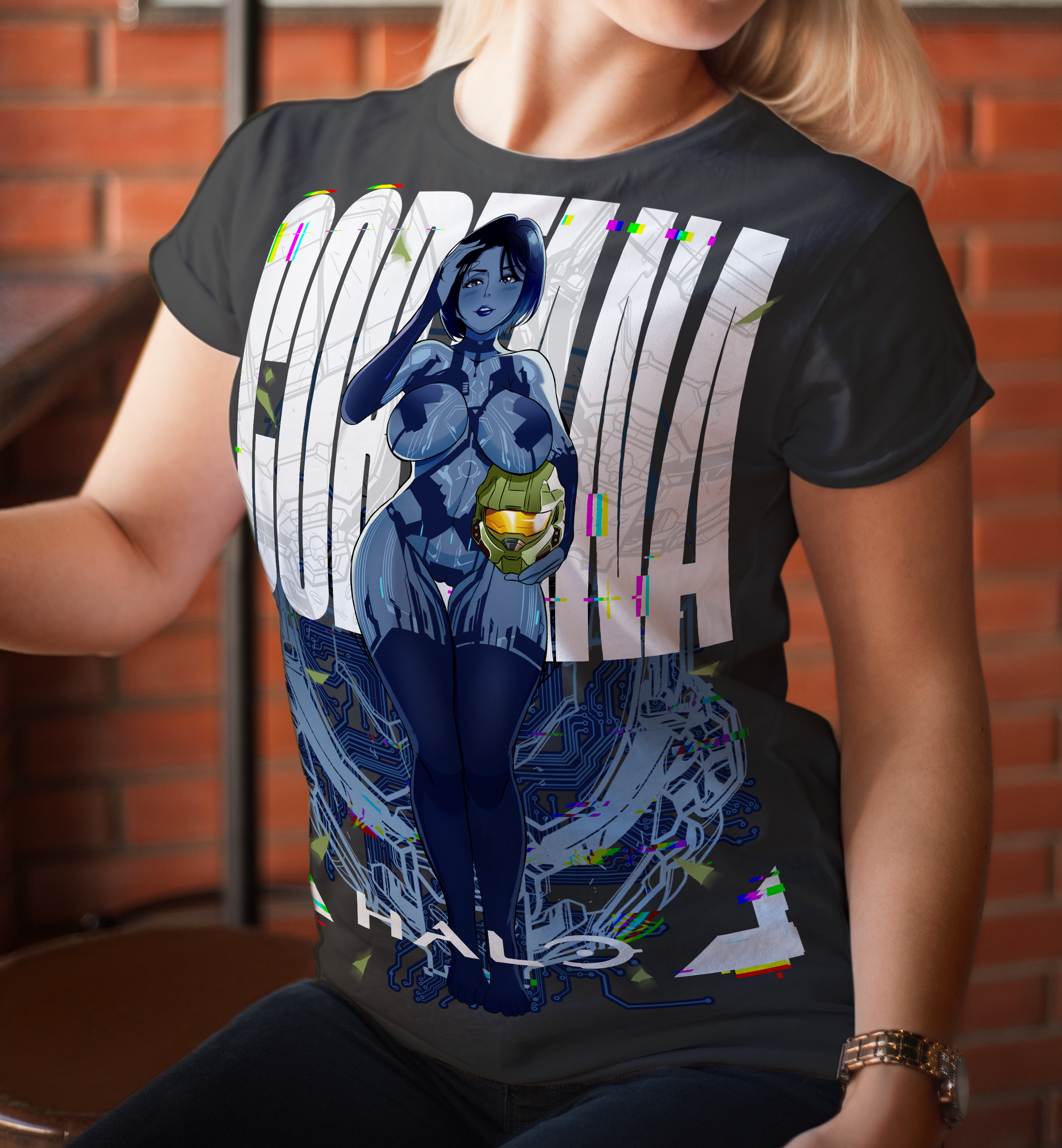 Screen Printed Apparel Cortana