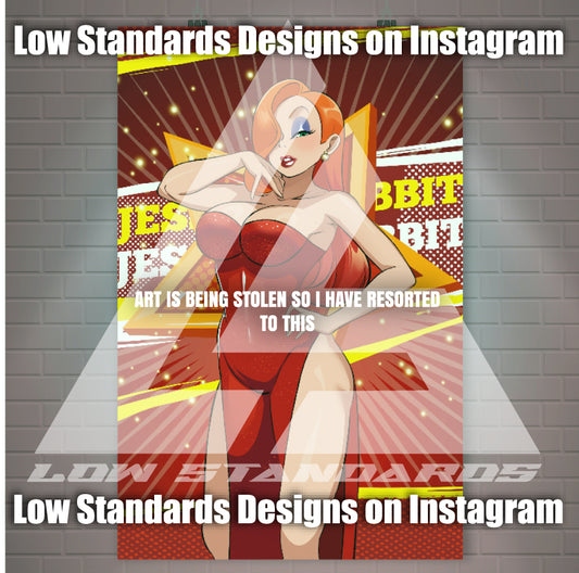 Jessica Rabbit Poster / Wall Banner