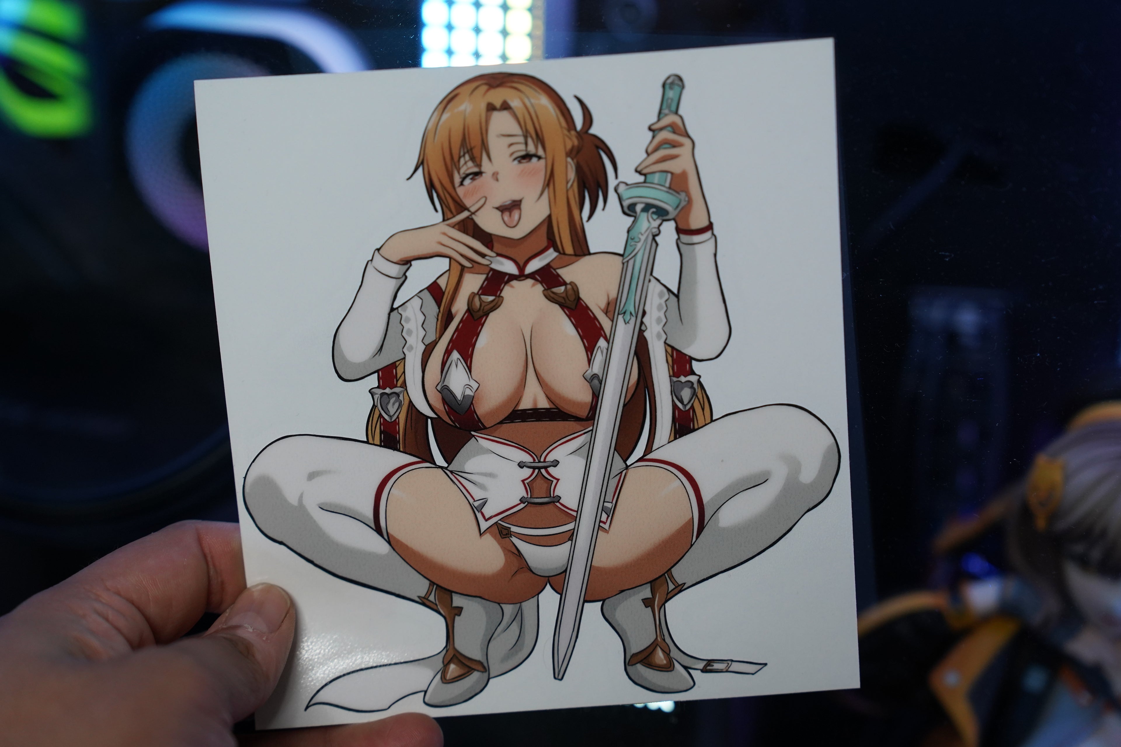 Anime Waifu SOA Asuna Decal #5