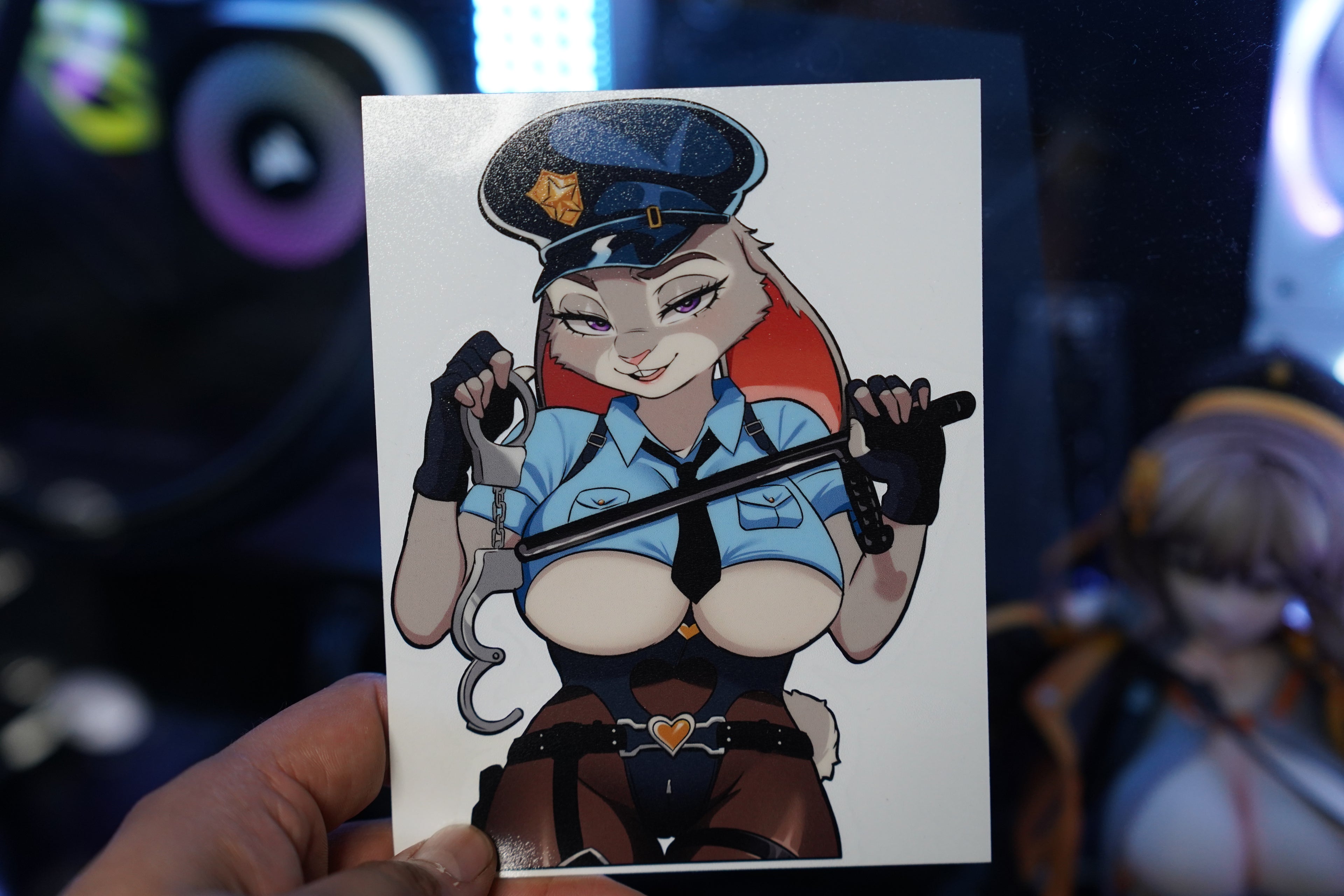Anime Waifu Judy Hopps Decal #47