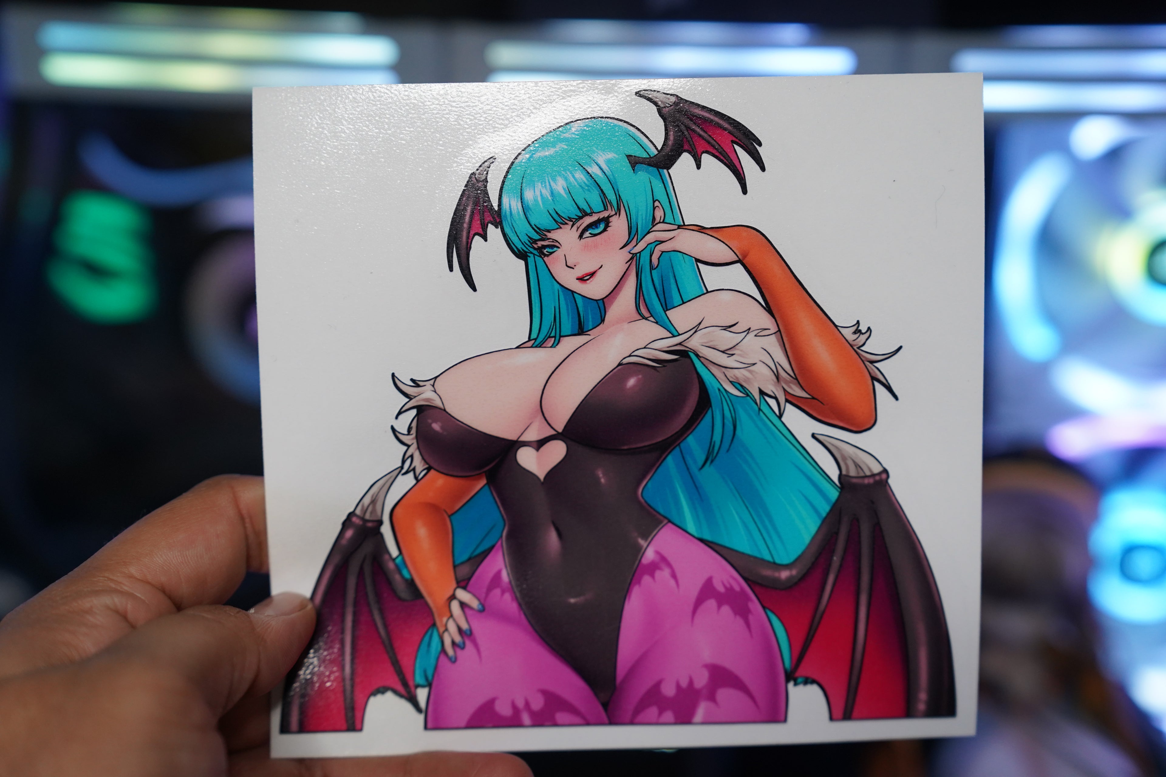 Anime Waifu Morrigan Aensland Decal #142