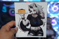Anime Waifu Loona Wolf Decal #11