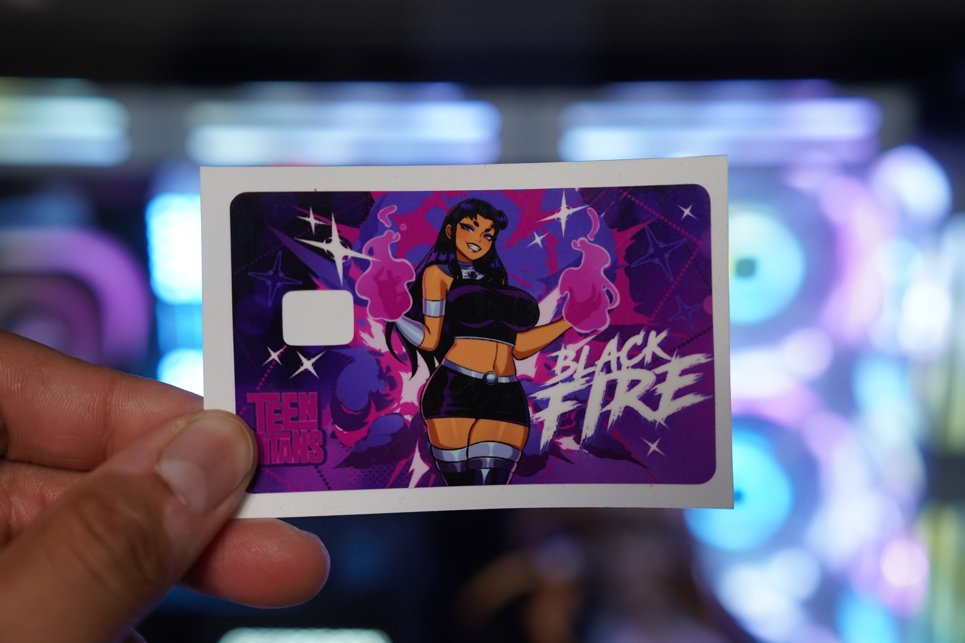Credit Card Skin Blackfire
