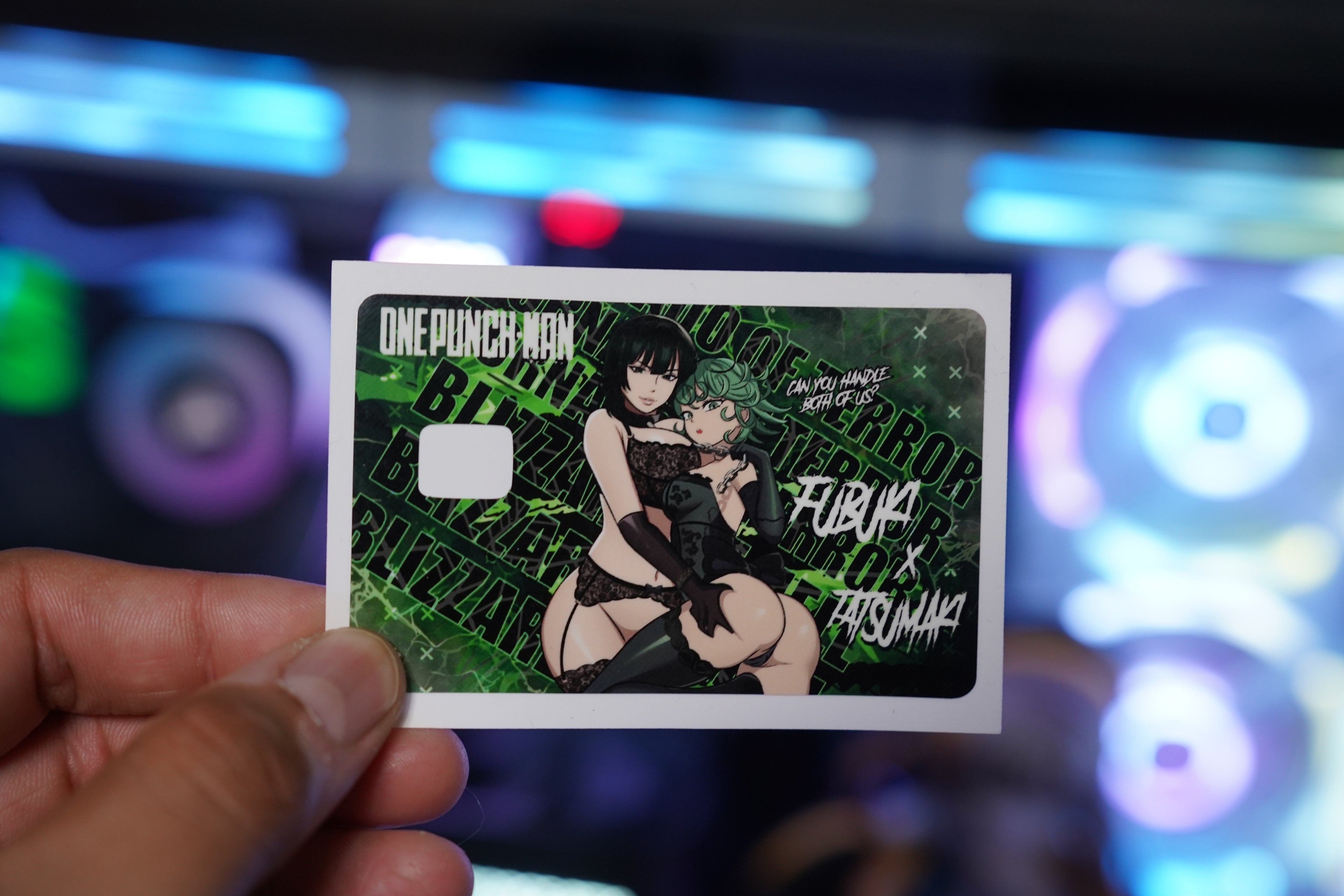 Credit Card Skin Fubuki and Tatsumaki