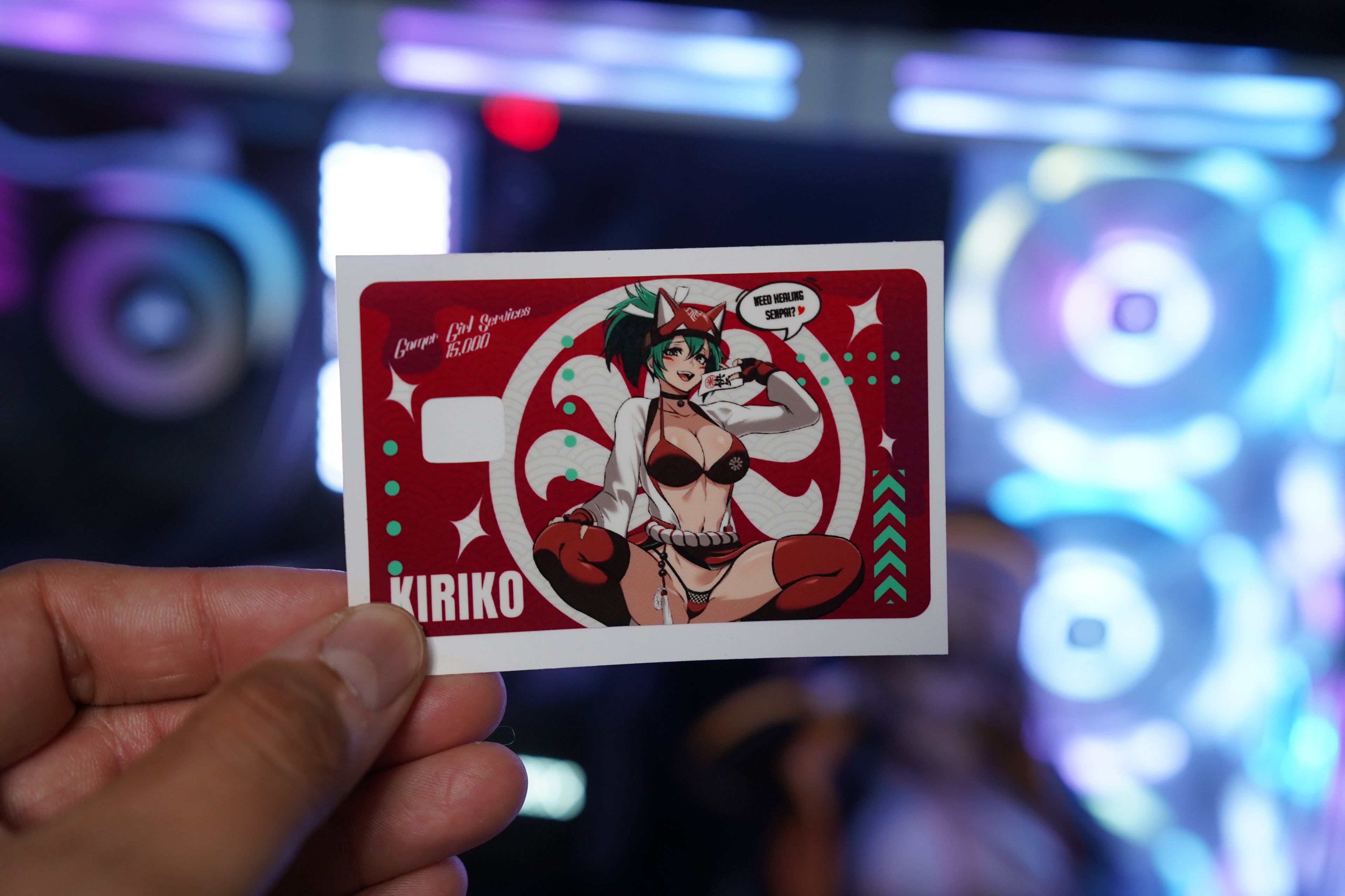Credit Card Skin Kiriko