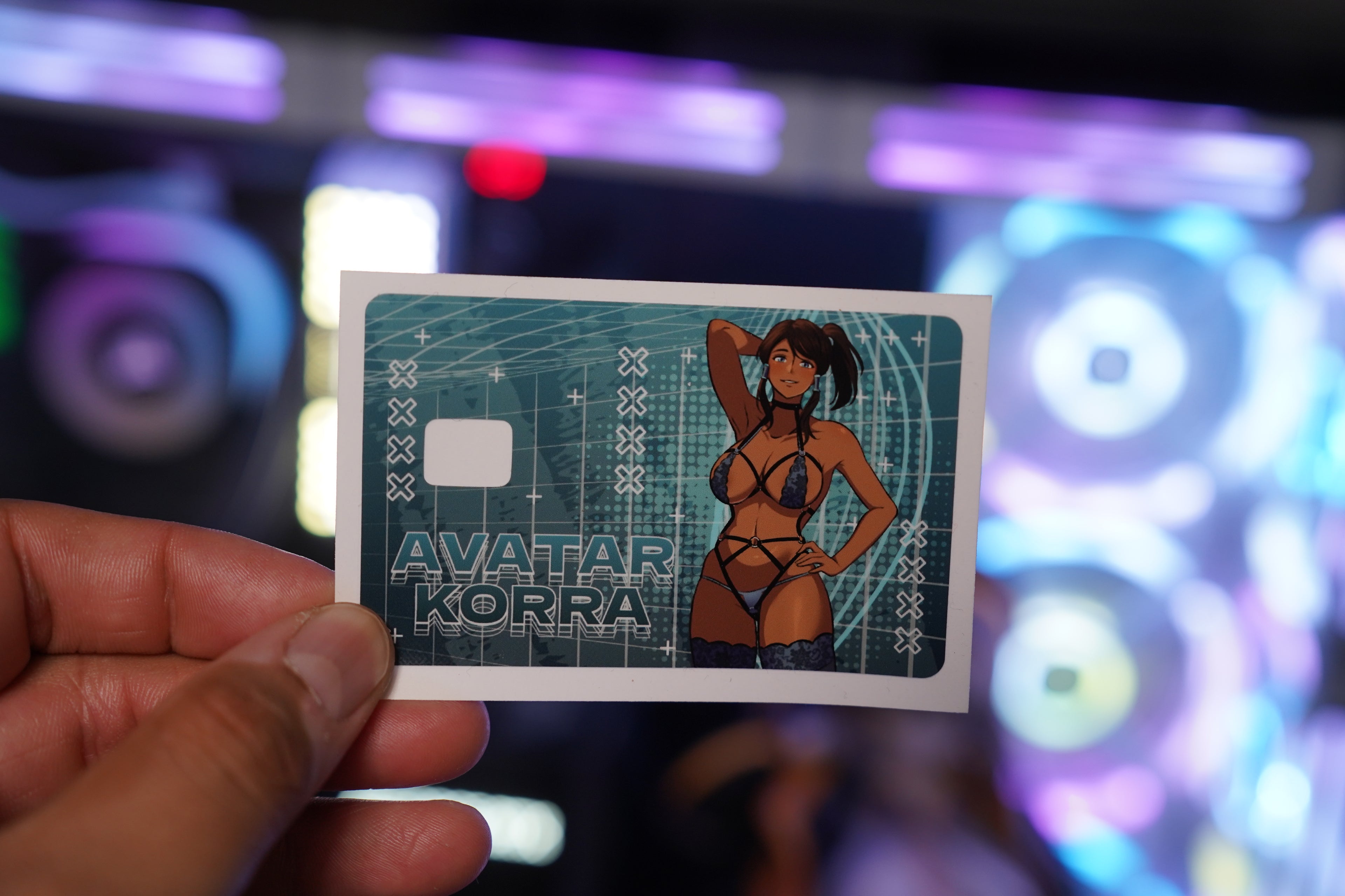 Credit Card Skin Korra