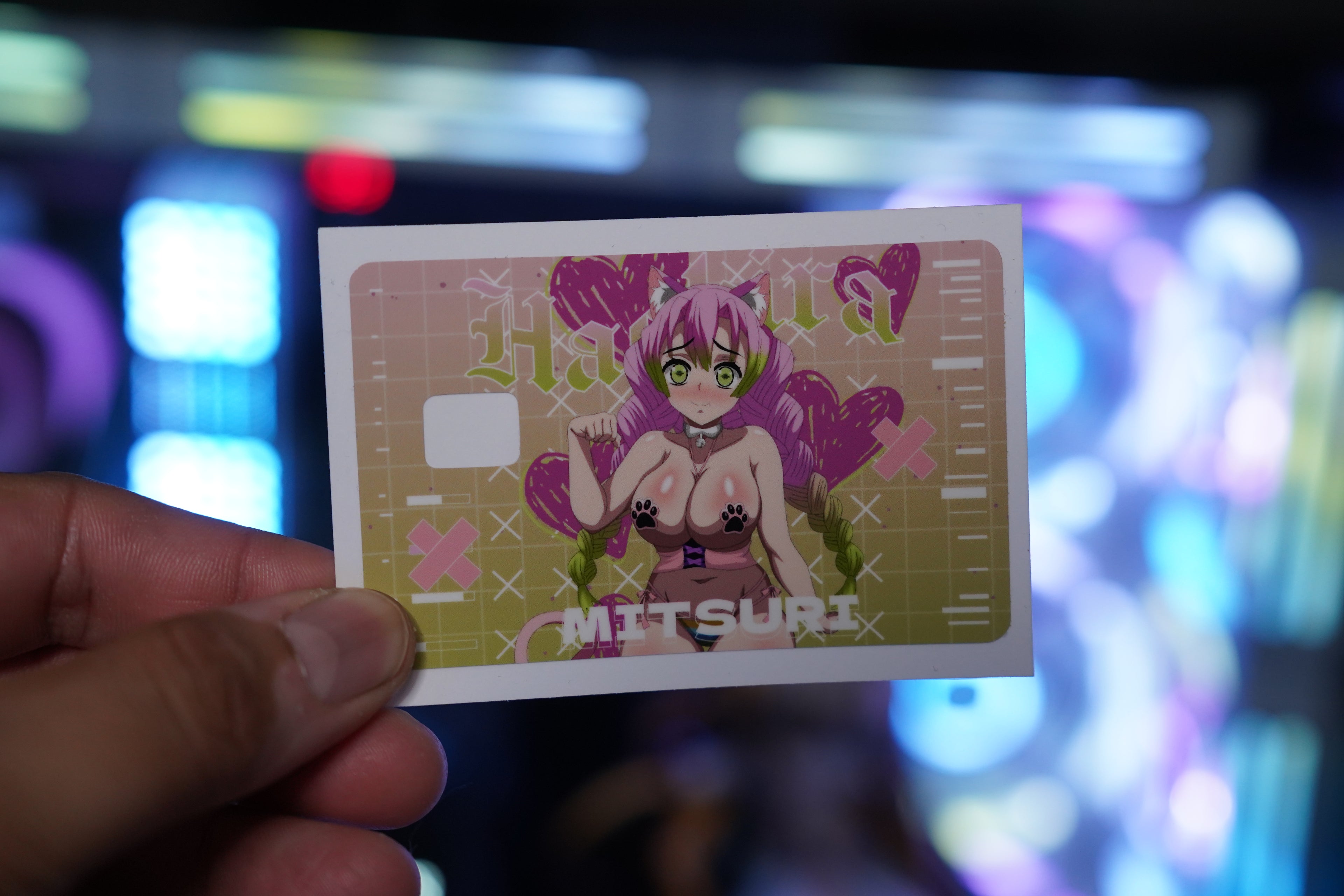 Credit Card Skin Neko Mitsuri
