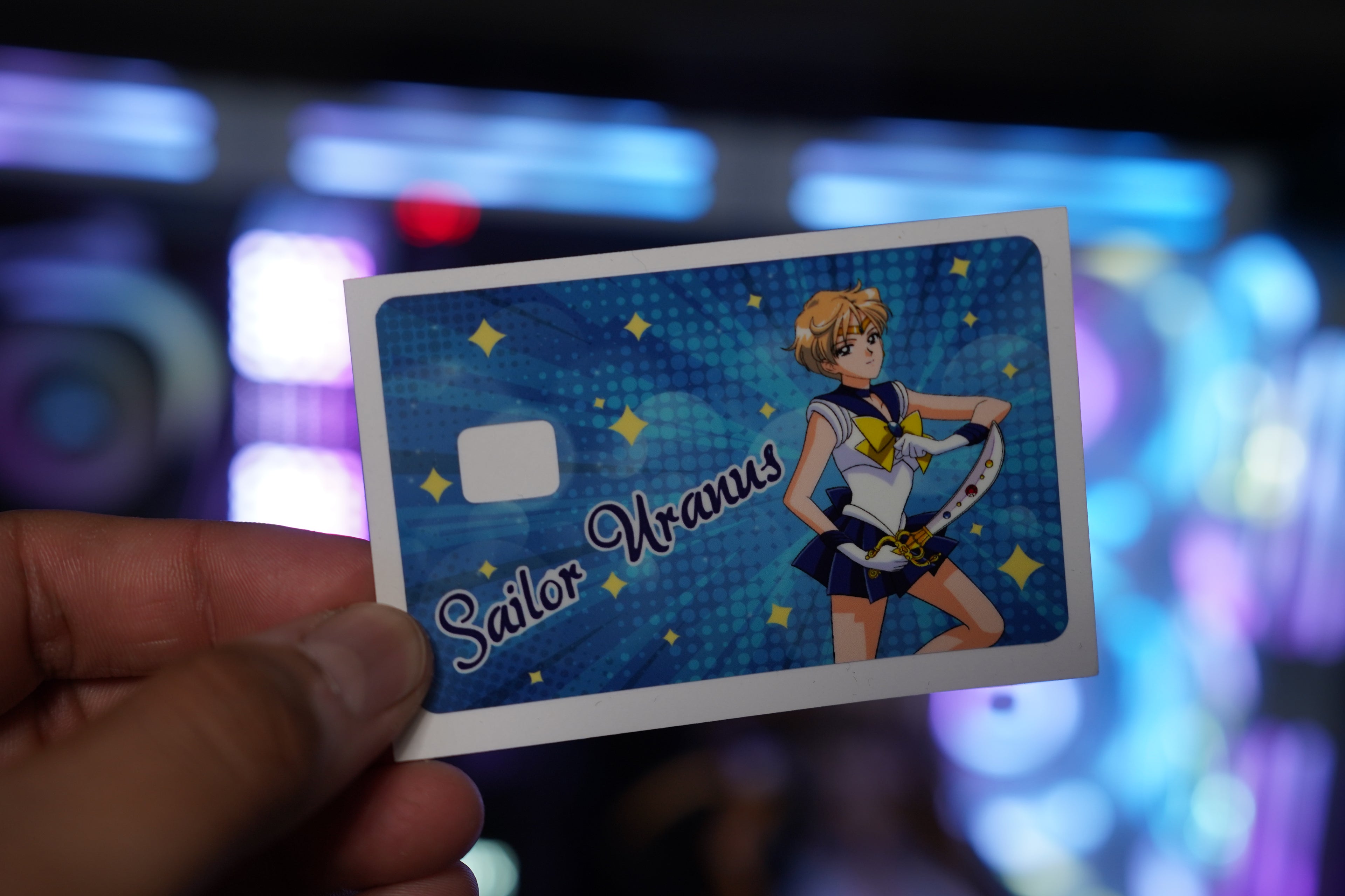 Credit Card Skin Sailor Guardian Uranus
