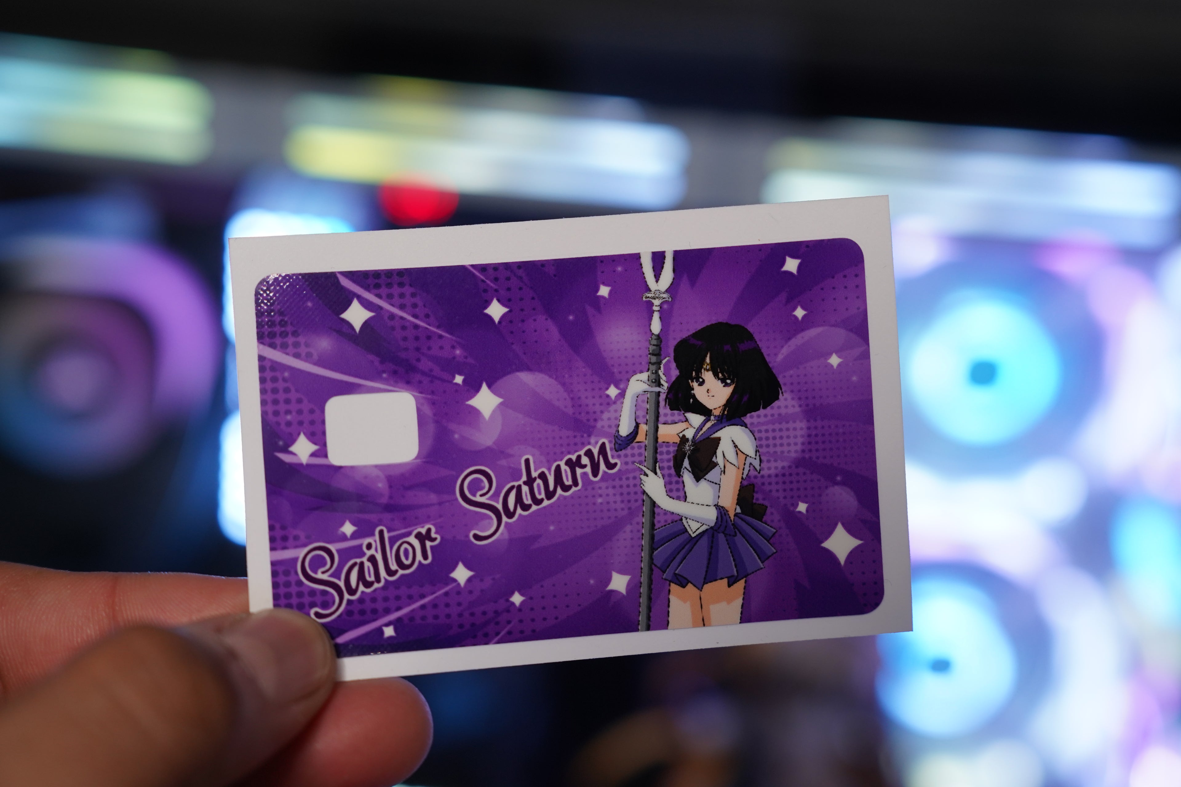 Credit Card Skin Sailor Guardian Saturn