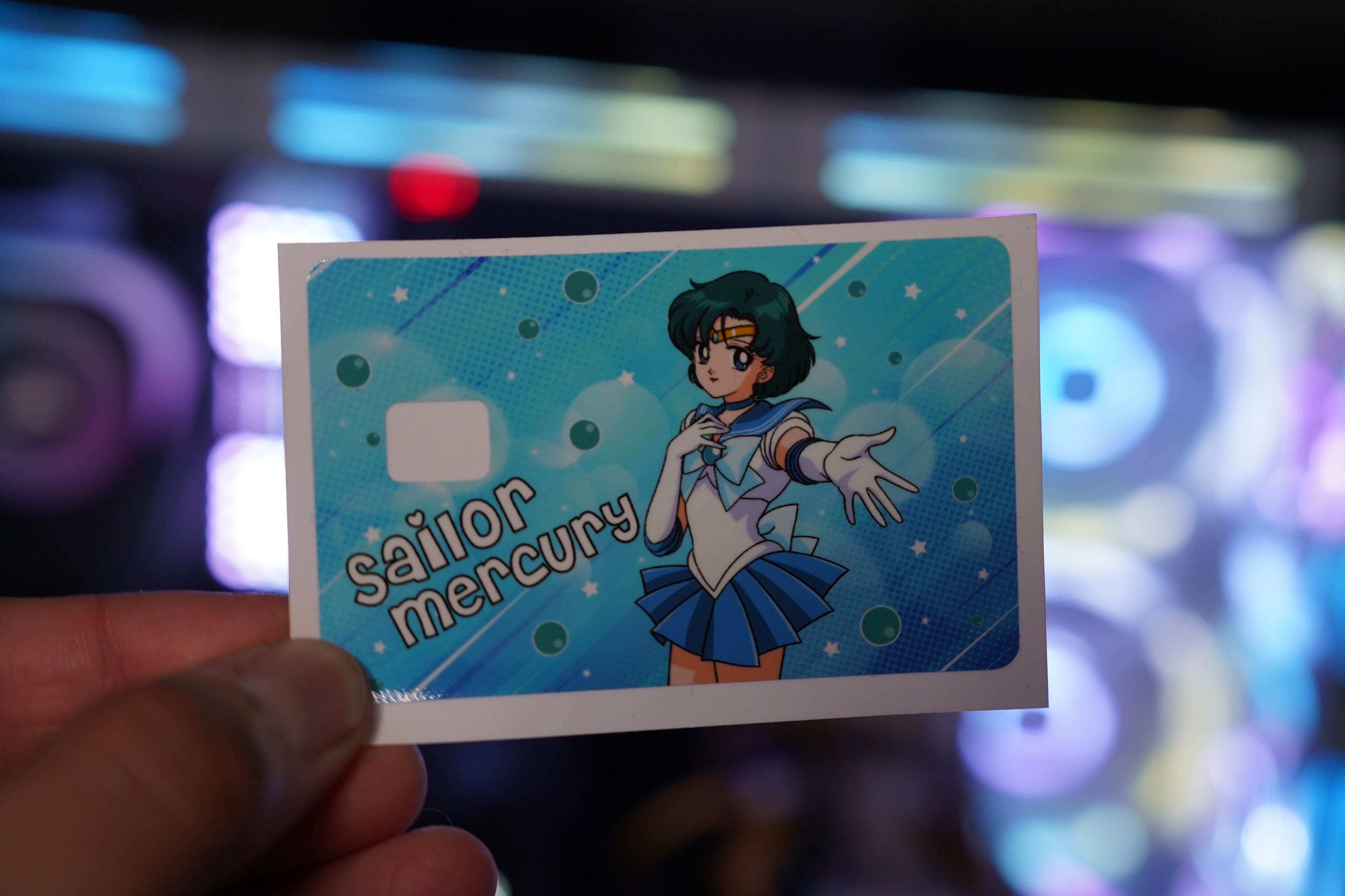 Credit Card Skin Sailor Guardian Mercury