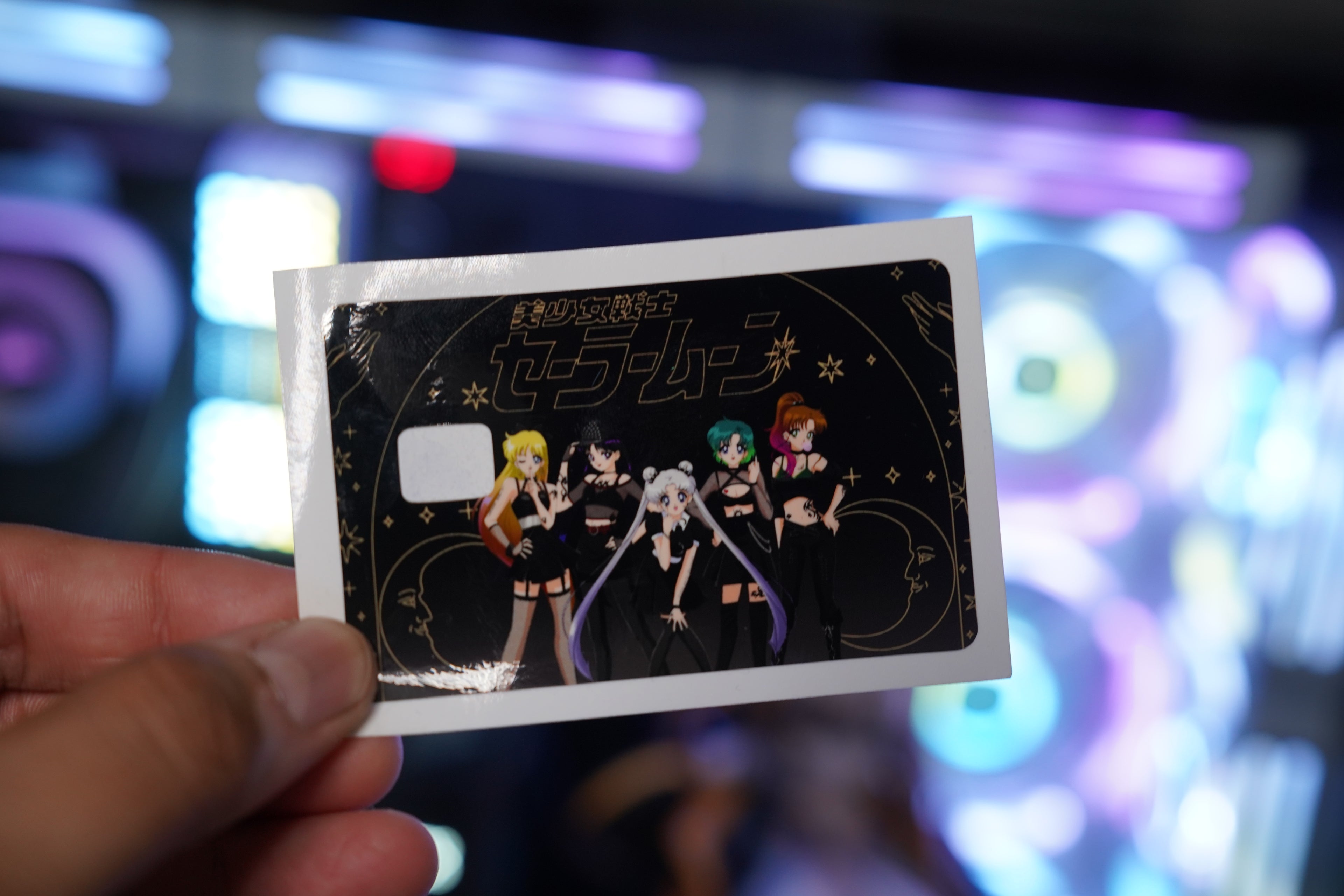 Credit Card Skin Goth Sailor Guardians