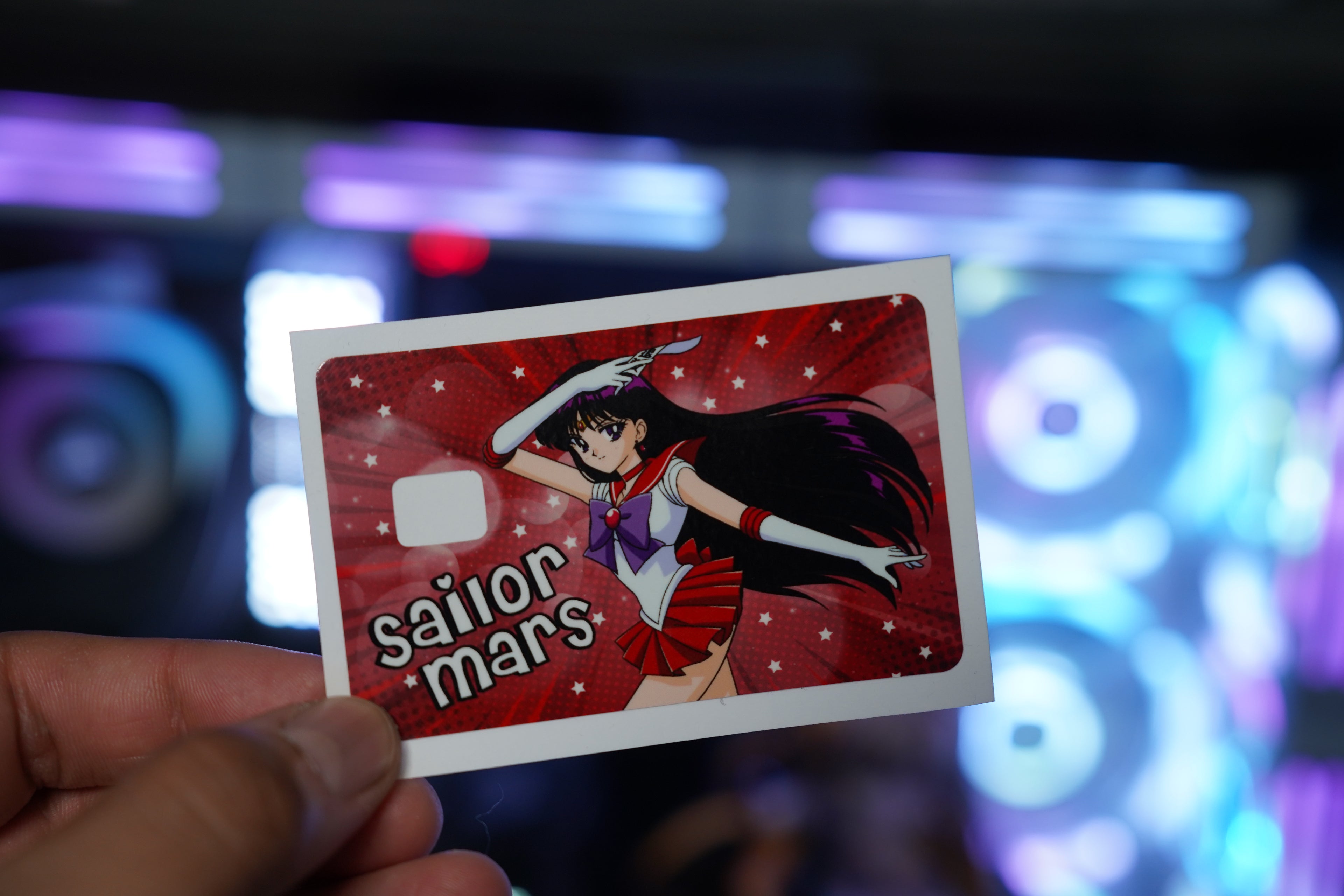Credit Card Skin Sailor Guardian Mars