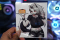 Anime Waifu Loona Wolf Decal  #11