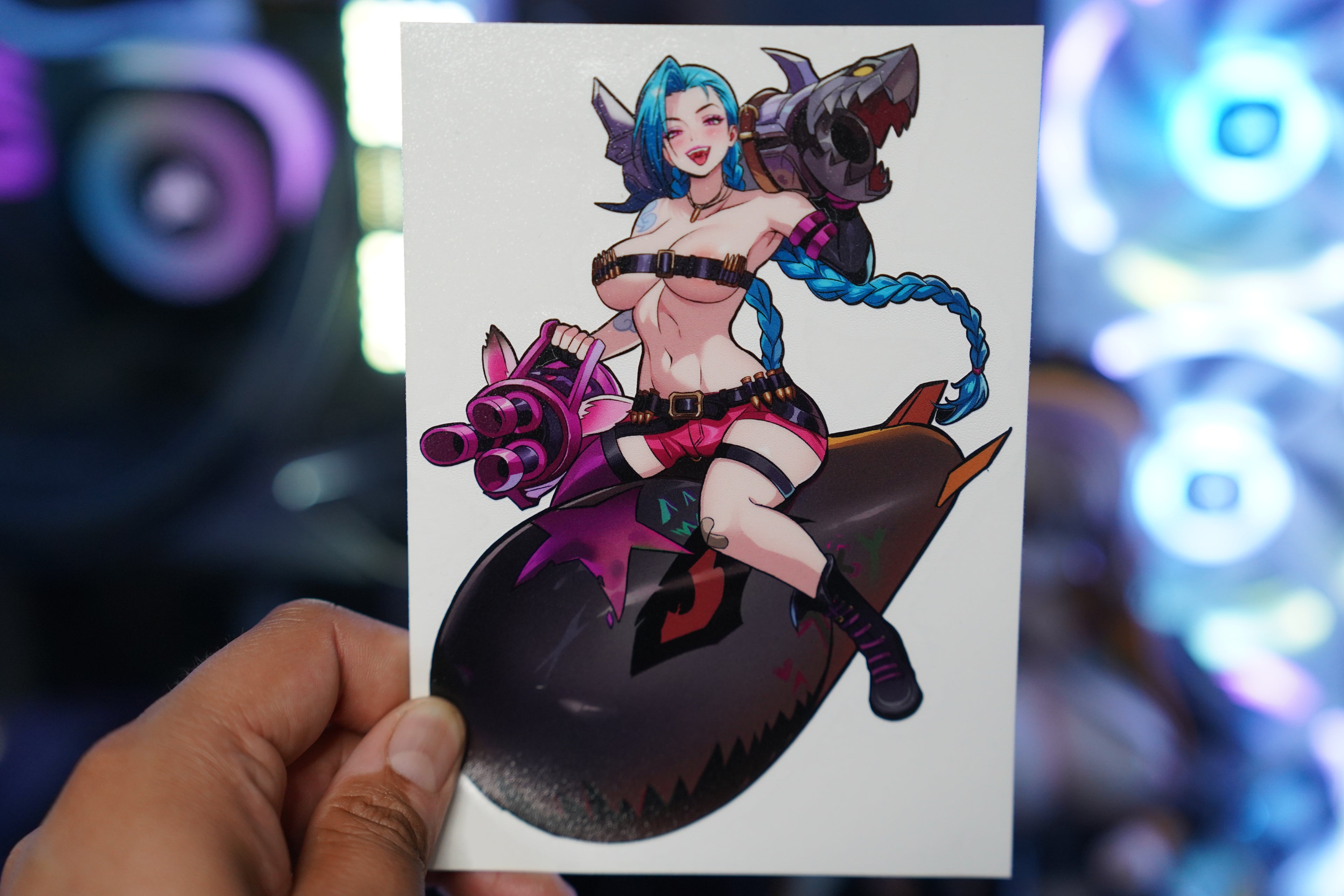 Anime Waifu Jinx Decal #148