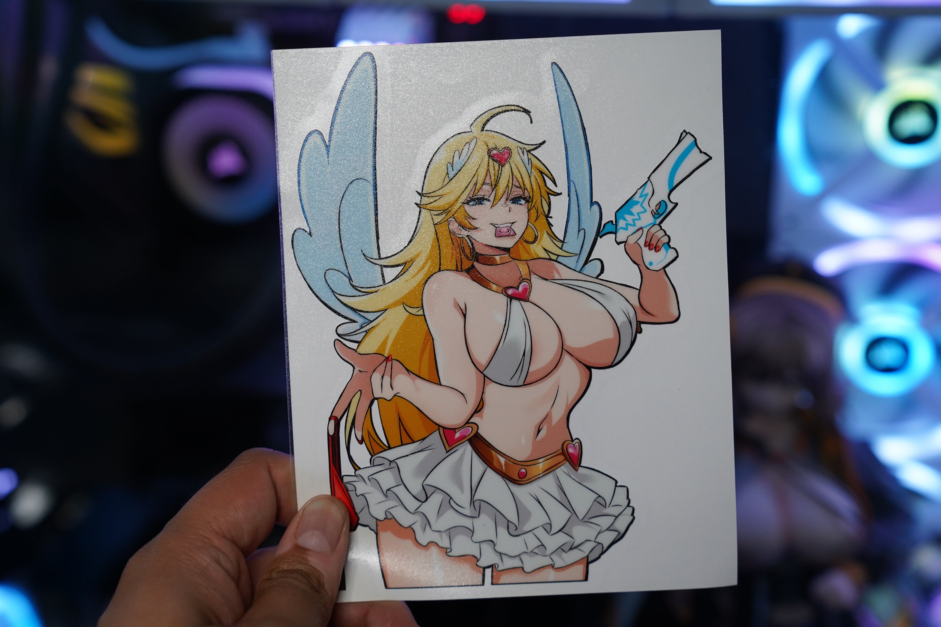 Anime Waifu Panty Decal #131
