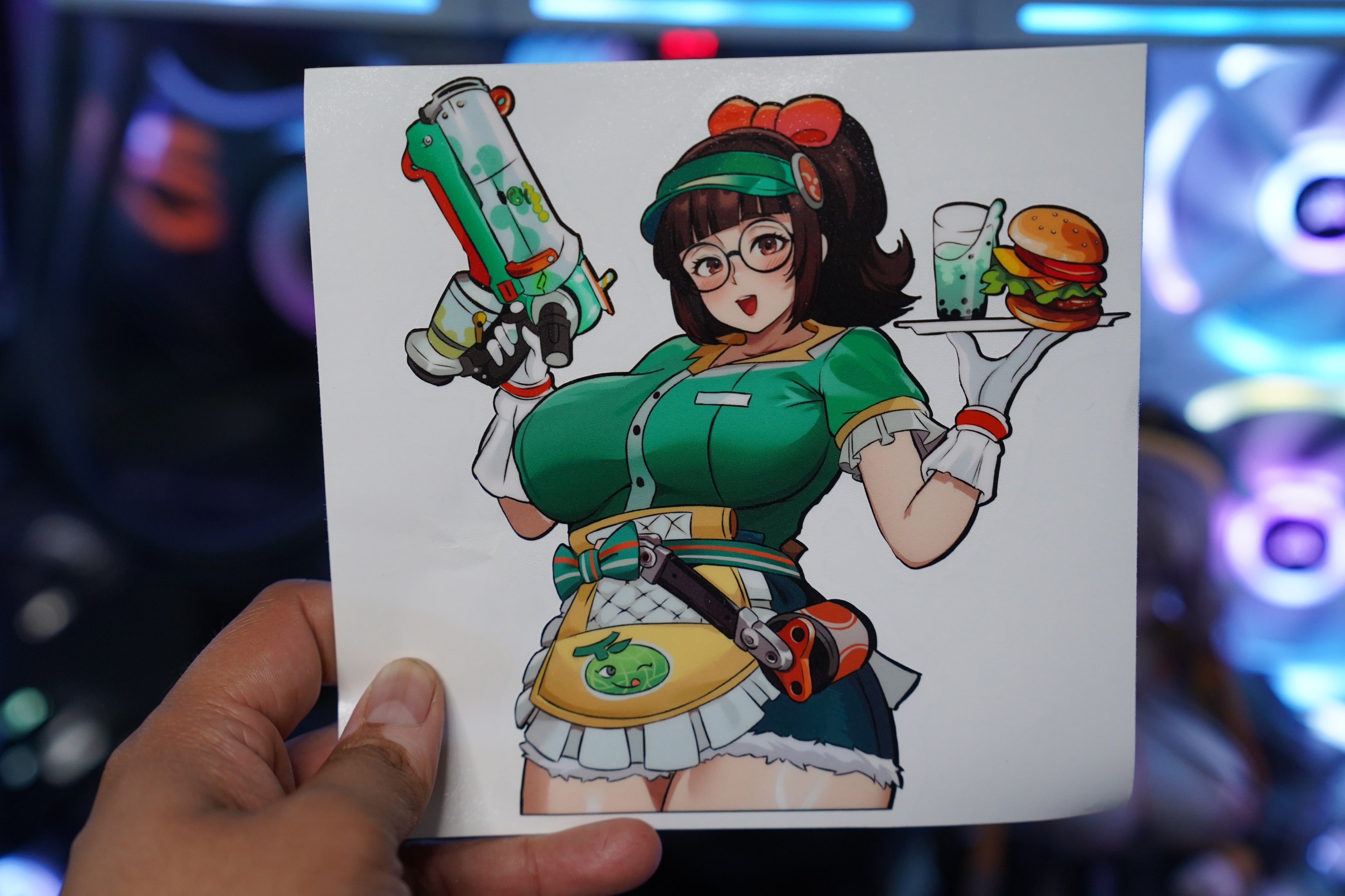 Anime Waifu Honeydew Mei Decal #20