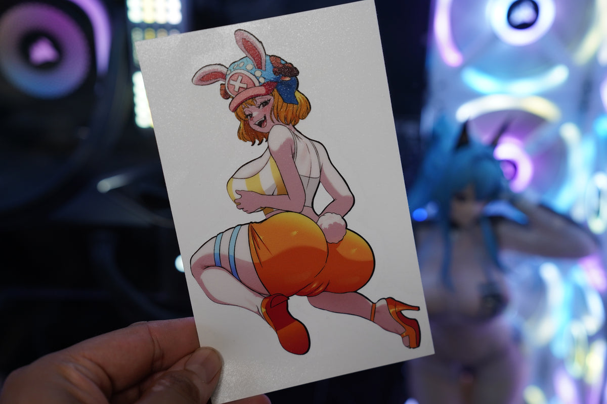 Anime Waifu Carrot Decal #172