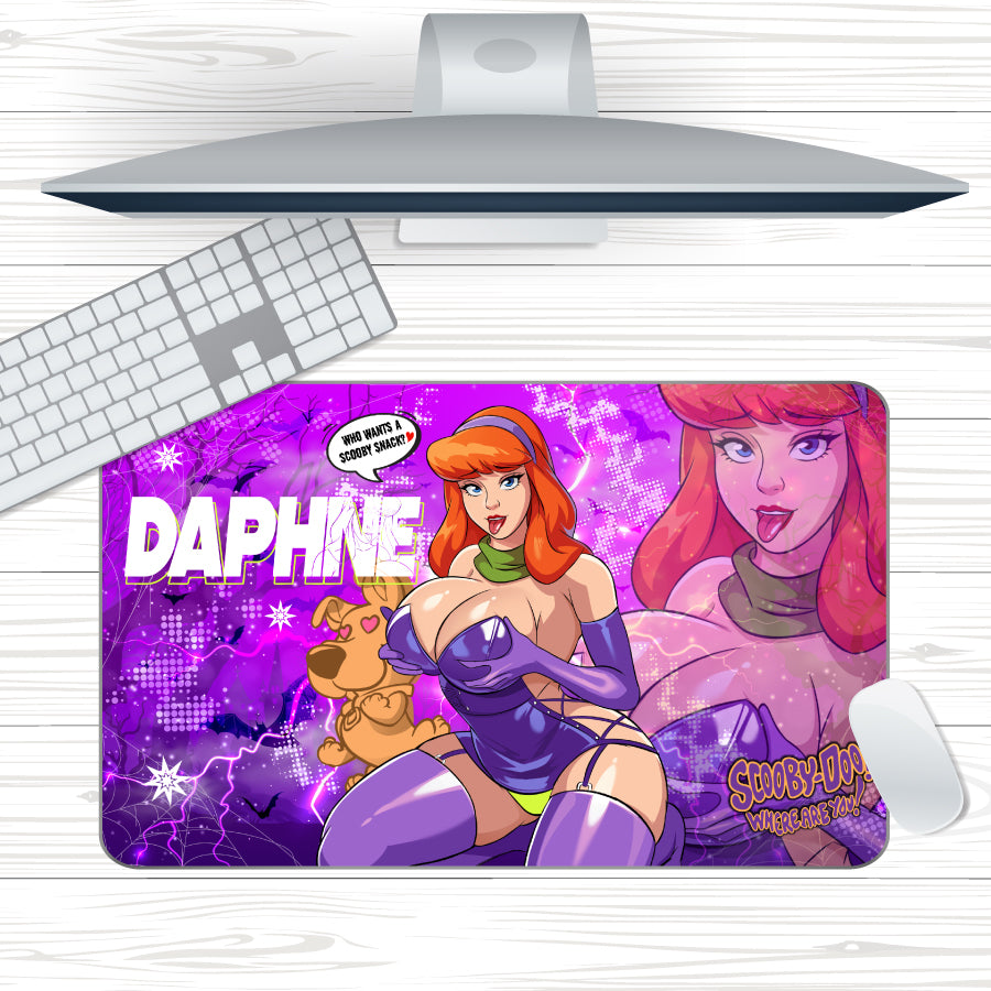 Anime Waifu Daphne Mousepad