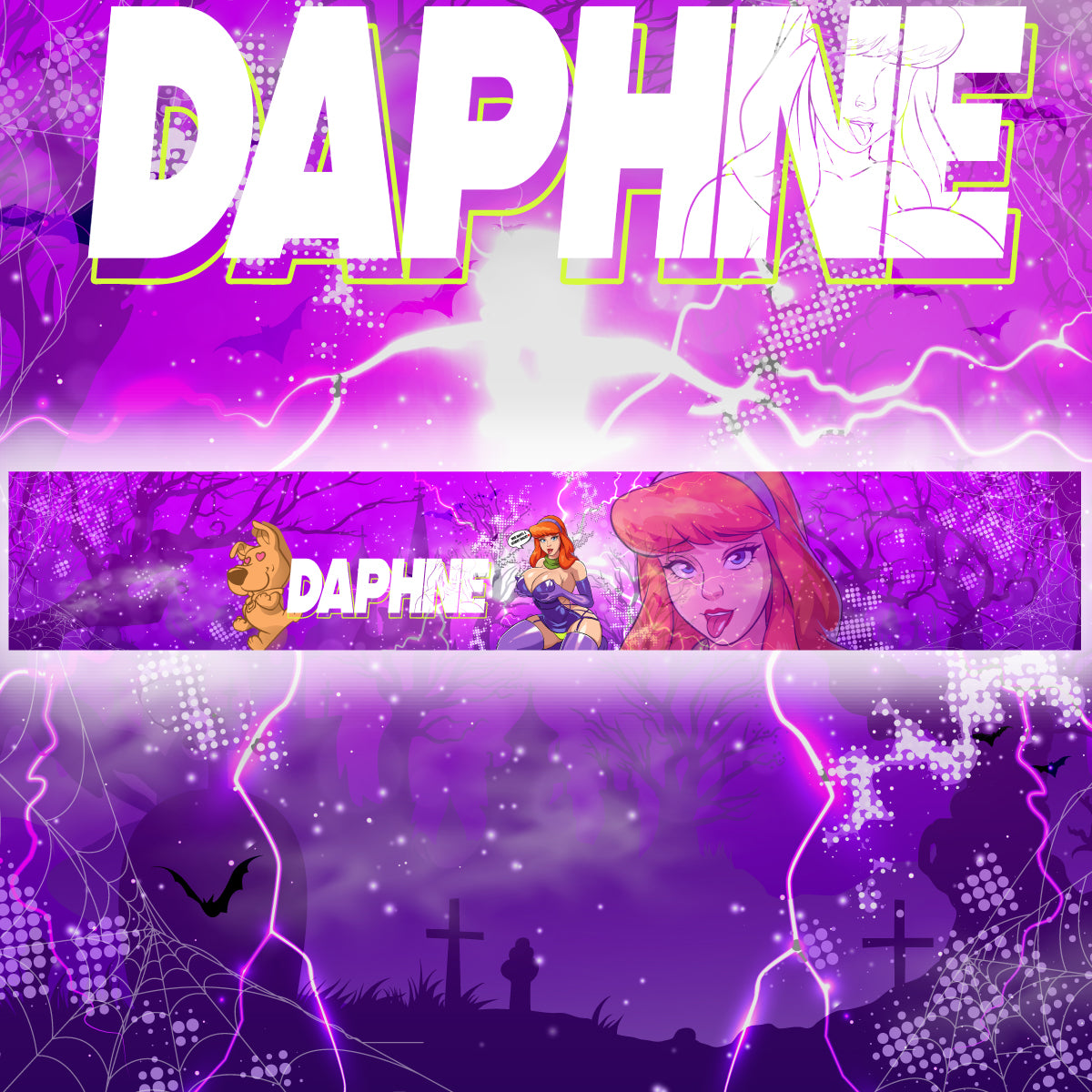 Vehicle Windshield Banner Daphne