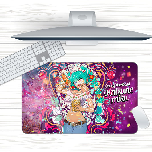 Day of the Dead Hatsune Miku <3 Mousepad