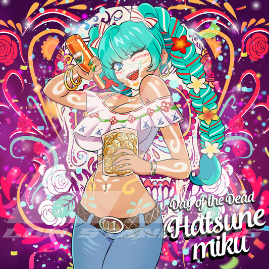 Day of the Dead Hatsune Miku <3