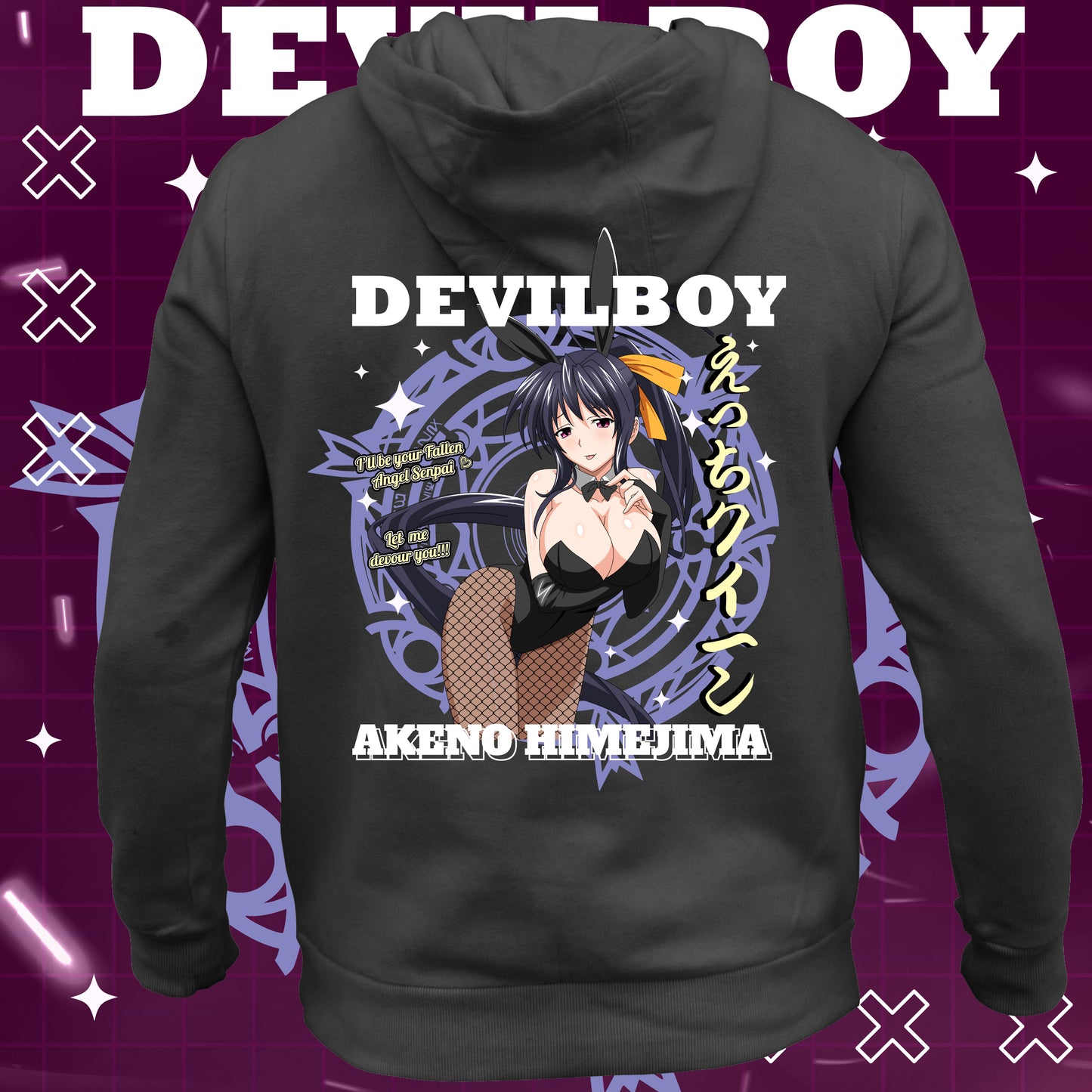 Devil Boy Akeno <3 Shirt & Hoodie