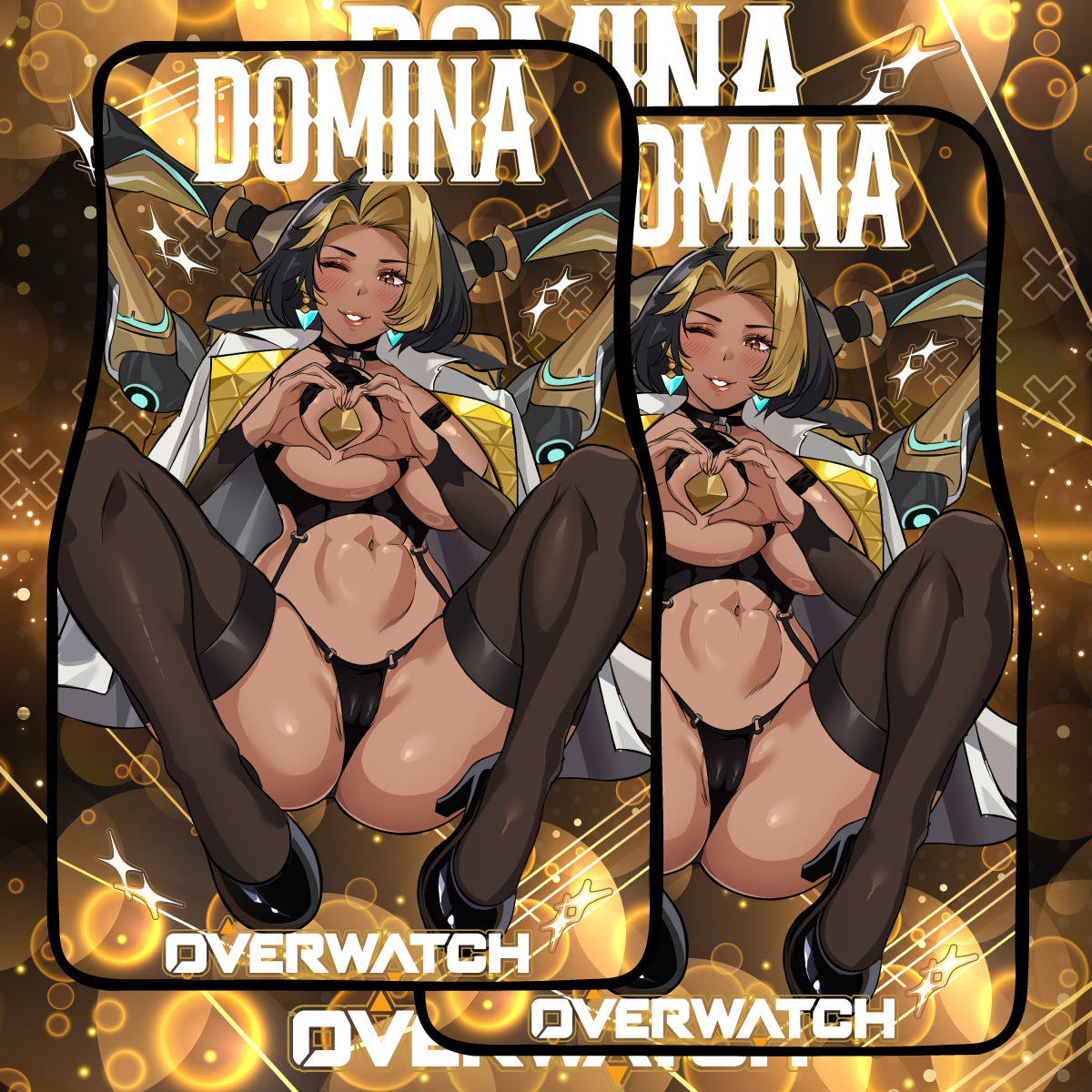 Anime Waifu Car Mats Domina <3