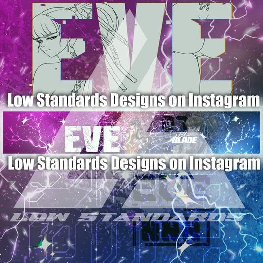 Stellar Blade Eve <3 Windshield Banner