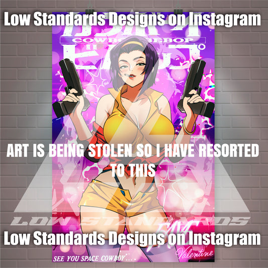 Seductive Faye Valentine <3 Poster / Wall Banner