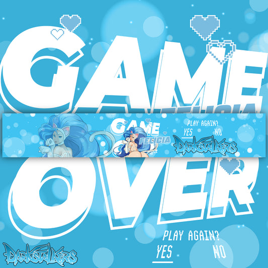Darkstalkers Seductive Felicia <3 Windshield Banner