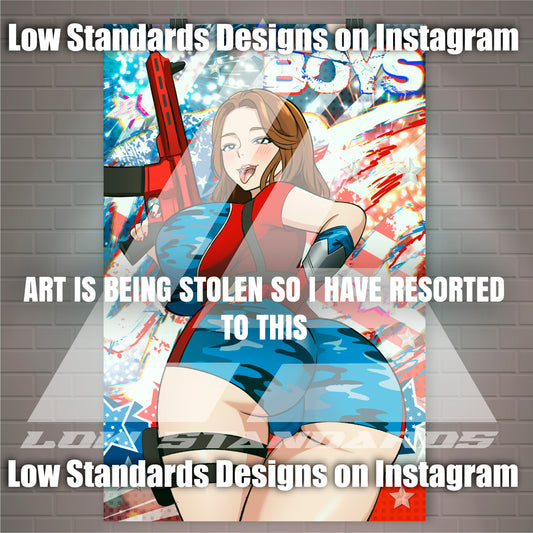 Seductive Firecracker Poster / Wall Banner