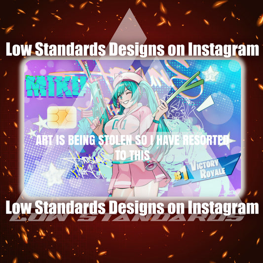 Fort Miku <3 Credit Card Skin