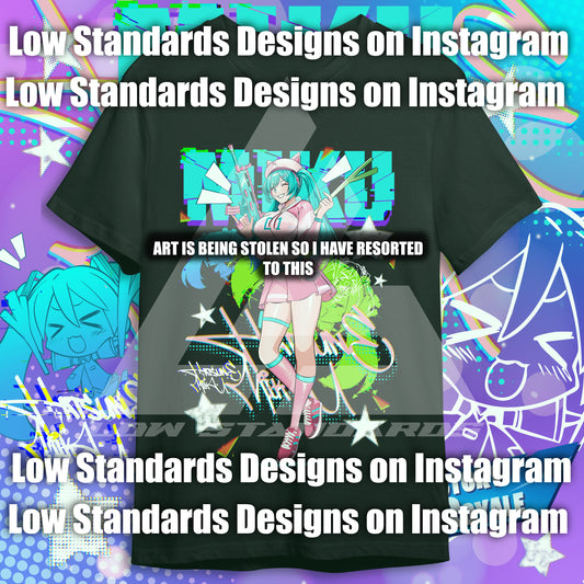 Fortnite Hatsune Miku <3 Shirt & Hoodie