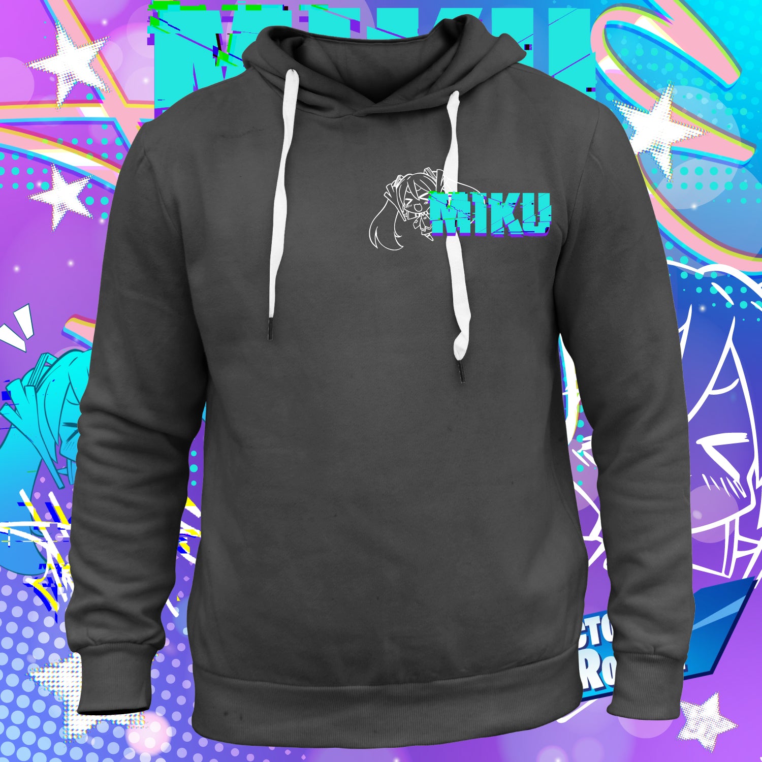 Screen Printed Apparel Fort Hatsune Miku