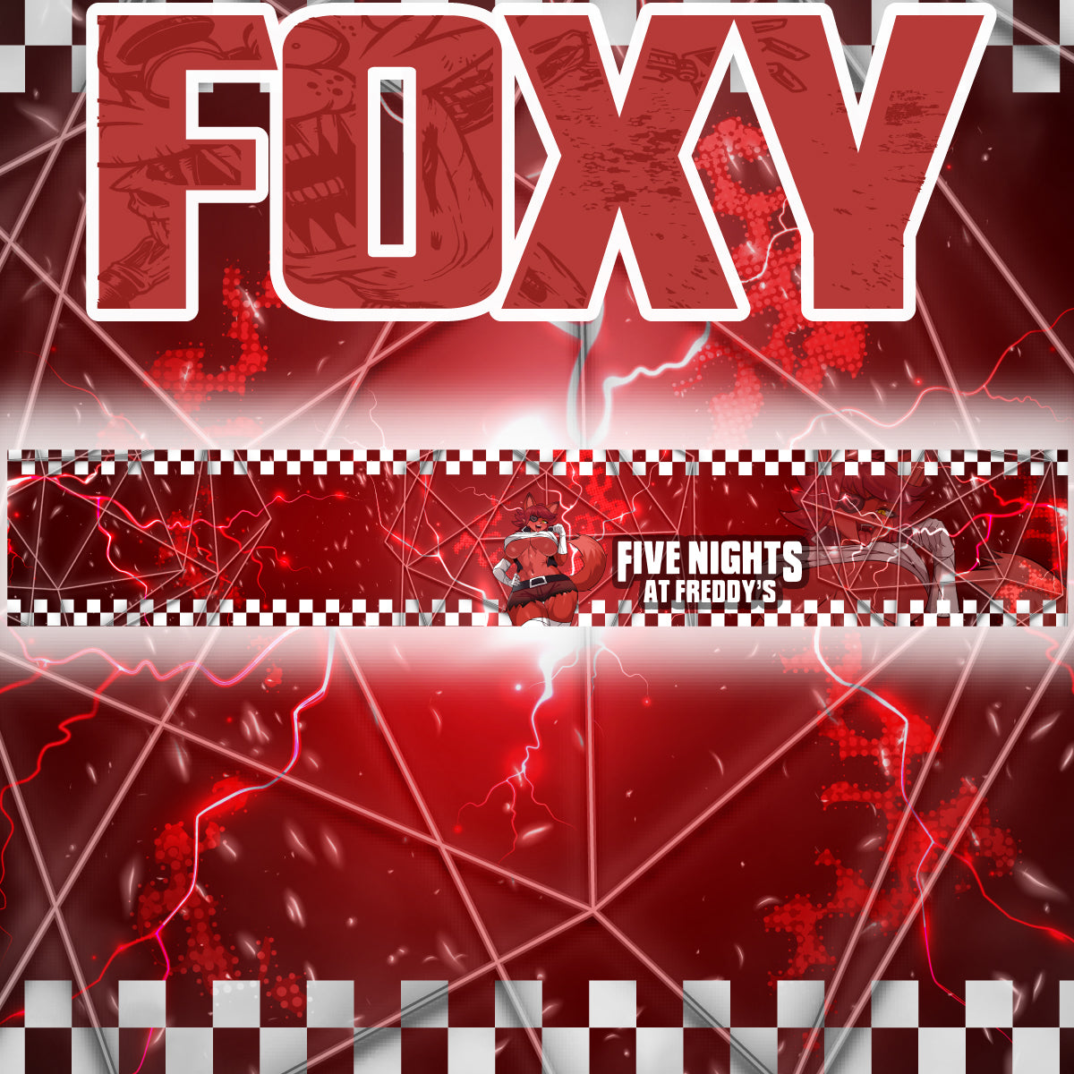 Vehicle Windshield Banner Foxy